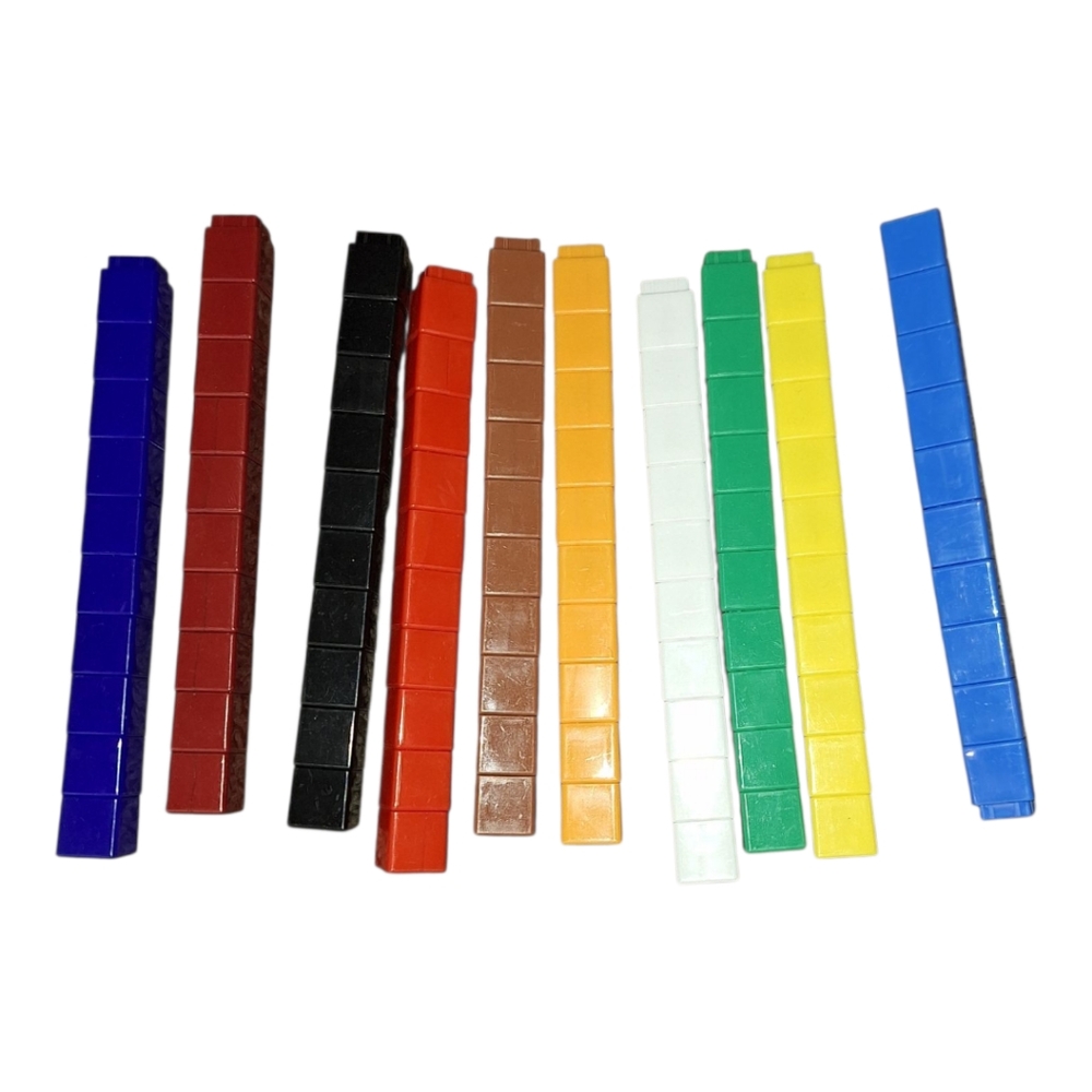 Colorful Counting Cubes Set Didax Unifix Cubes 100 Unisex
